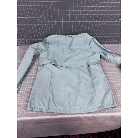 Orvis Women's Hooded Open Air Caster Jacket Dusty Blue Sz. S UPF 40 Windproof - Picture 7 of 9
